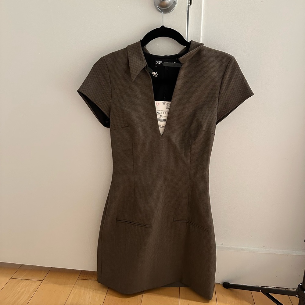 Zara Plaid Women's Dress